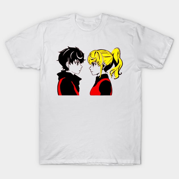 Baam and Rachel Tower of God T-Shirt by OtakuPapercraft